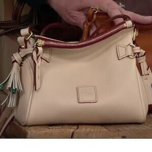 Dooney & Bourke Florentine Leather Medium Zip Crossbody